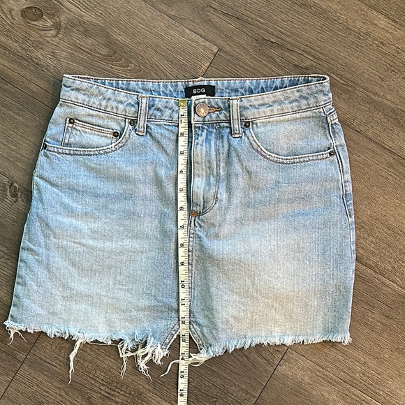 BDG Light Blue Denim Skirt - Picture 3 of 5